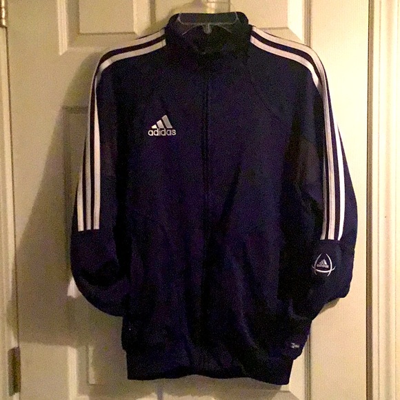 ADIDAS, Jacket in ink(blue)🦋🦋 - Picture 1 of 4